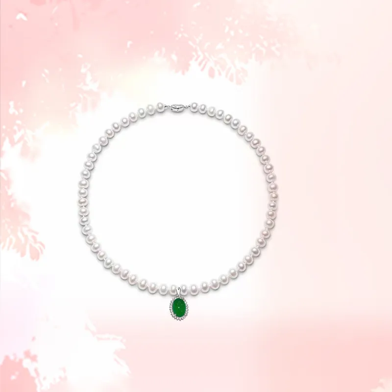 Phoenix Temple Jewelry Pearl Necklaces Women's-5