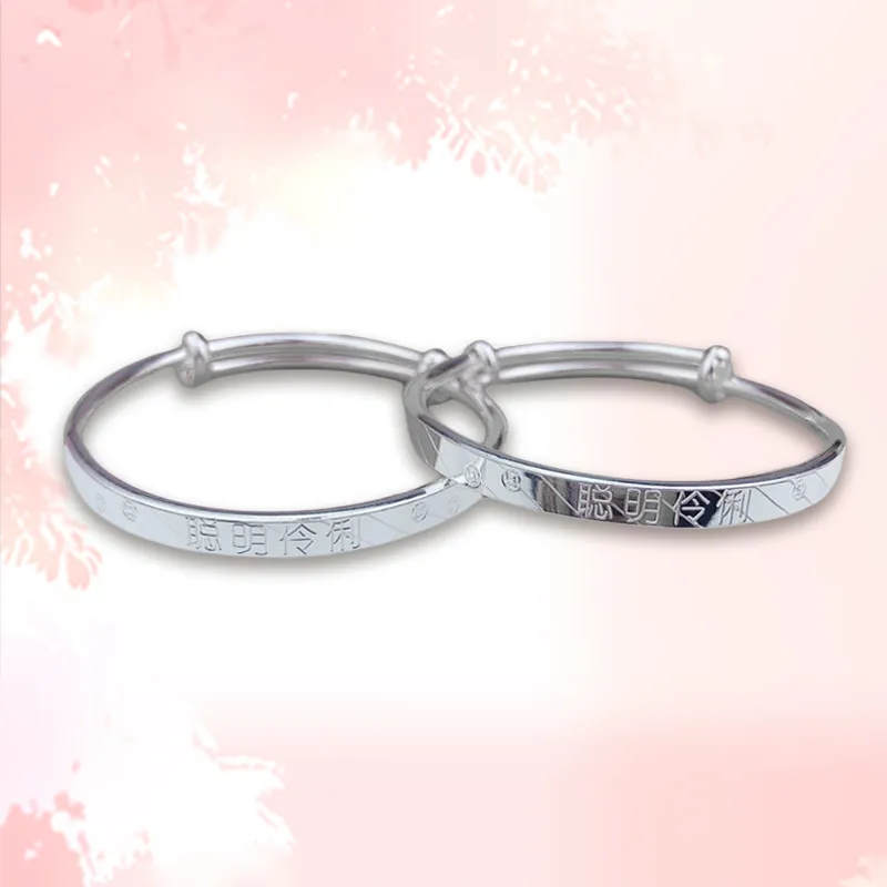 Phoenix Temple Jewelry 999 Fine Silver Sterling Silver Bracelets Kids'-3