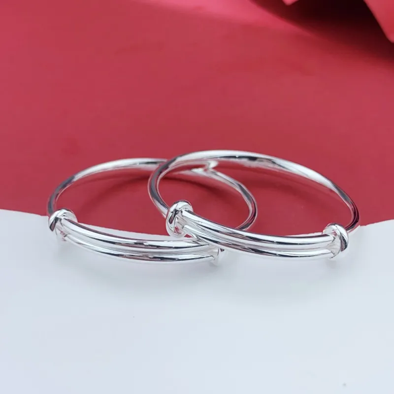 Phoenix Temple Jewelry 999 Fine Silver Sterling Silver Bracelets Kids'-2
