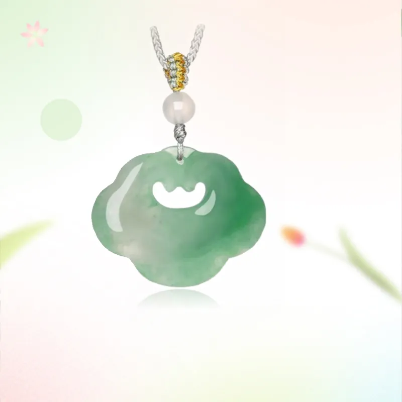 Phoenix Temple Jewelry African Emerald Jade Necklaces Women's-5