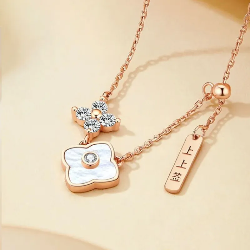 Phoenix Temple Jewelry S925 Silver Necklaces Women's-4