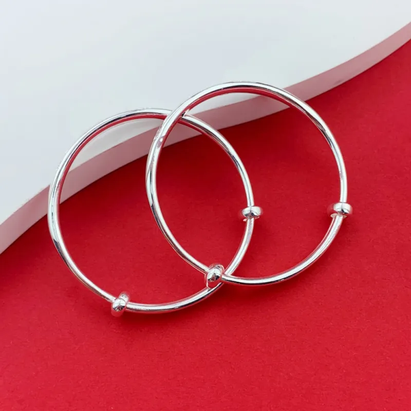 Phoenix Temple Jewelry 999 Fine Silver Sterling Silver Bracelets Kids'-3