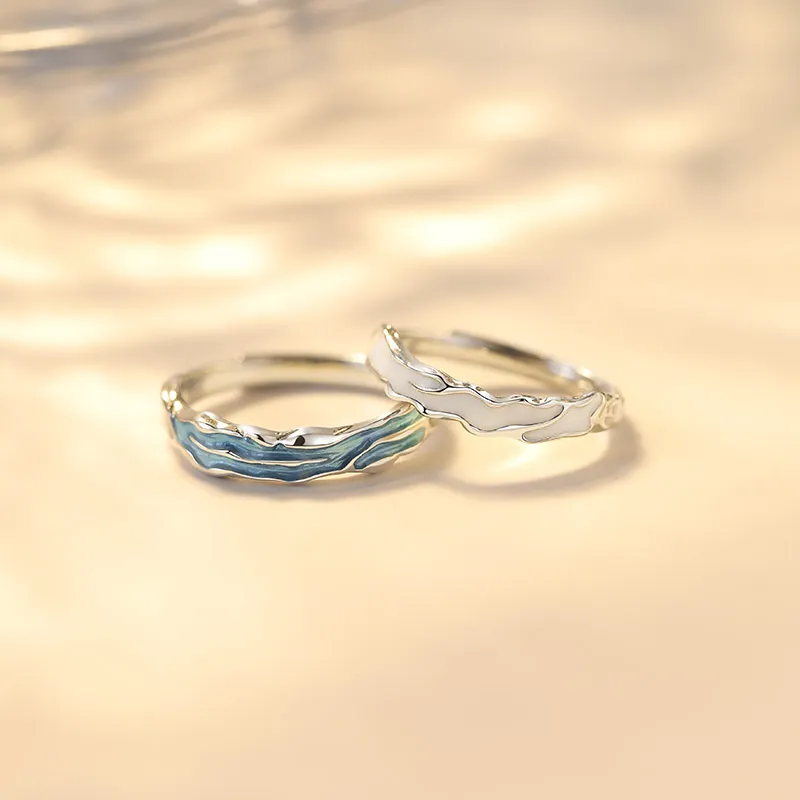 Phoenix Temple Jewelry 999 Fine Silver Rings Unisex-3