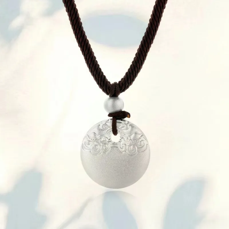Phoenix Temple Jewelry 999 Fine Silver Sterling Silver Necklaces Women's-5