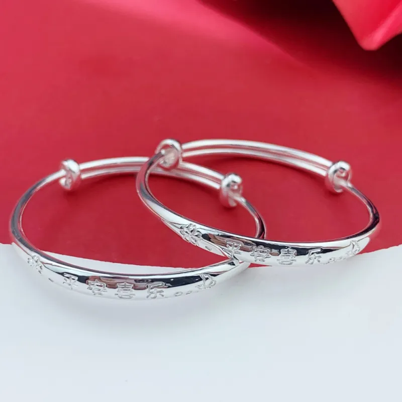 Phoenix Temple Jewelry 999 Fine Silver Sterling Silver Bracelets Kids'-1