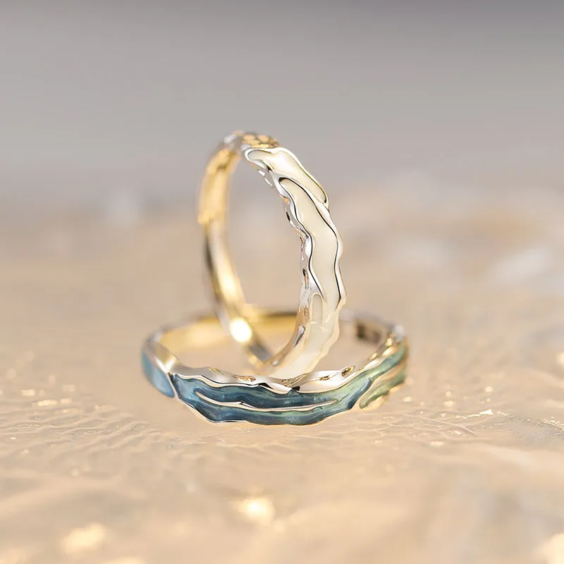 Phoenix Temple Jewelry 999 Fine Silver Rings Unisex-1