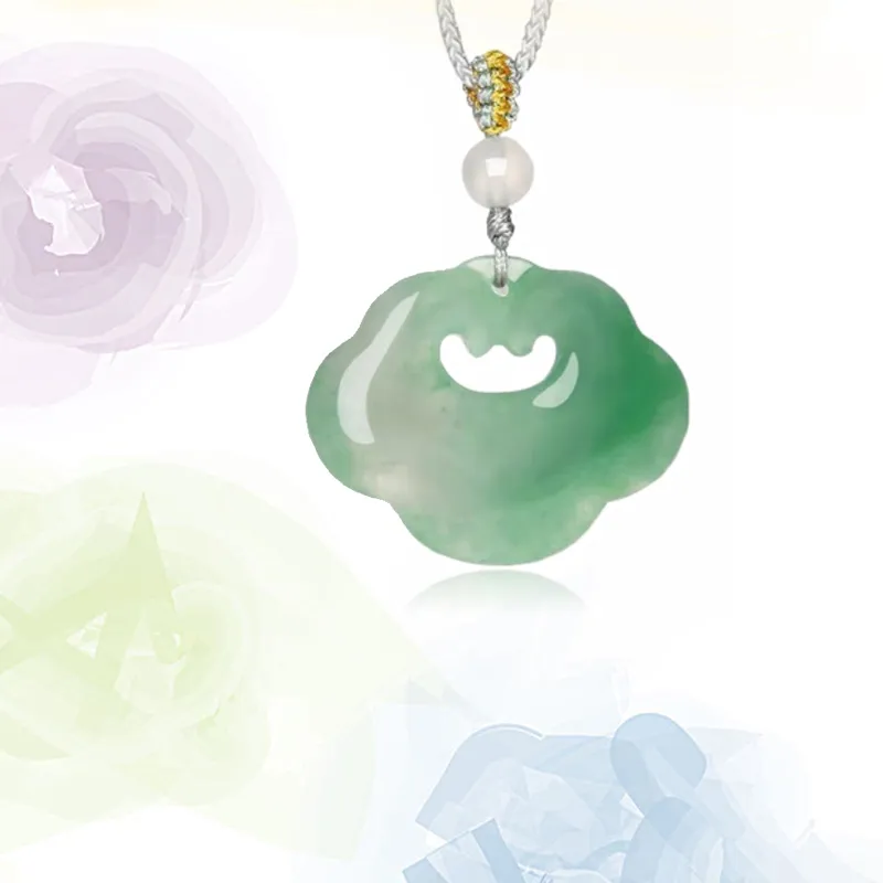 Phoenix Temple Jewelry African Emerald Jade Necklaces Women's-2
