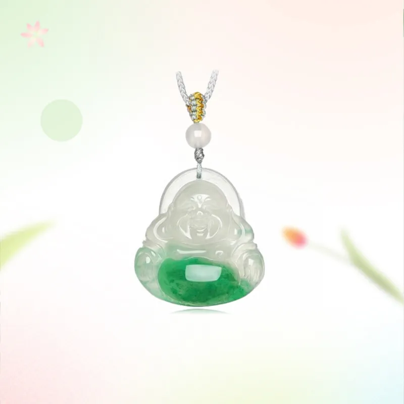 Phoenix Temple Jewelry African Emerald Jade Necklaces Women's-3