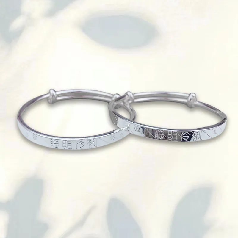 Phoenix Temple Jewelry 999 Fine Silver Sterling Silver Bracelets Kids'-2