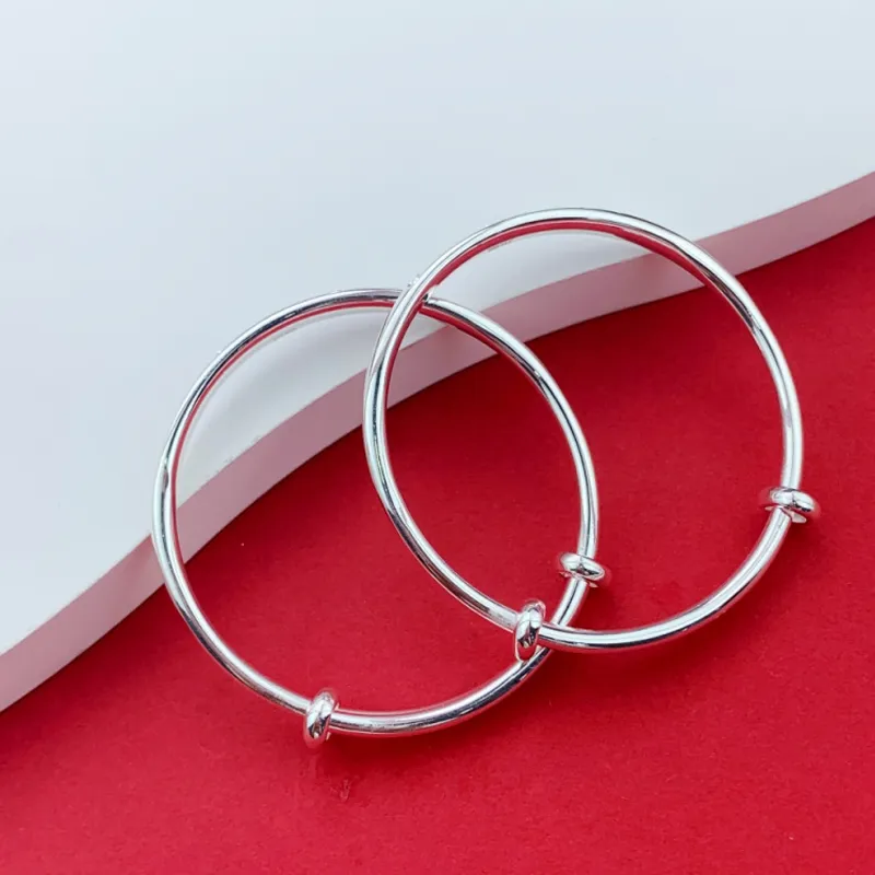 Phoenix Temple Jewelry 999 Fine Silver Sterling Silver Bracelets Kids'-3