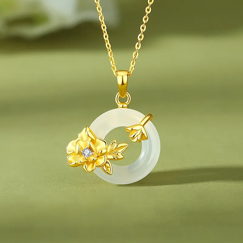 Phoenix Temple Jewelry Chalcedony Necklaces Women's-1