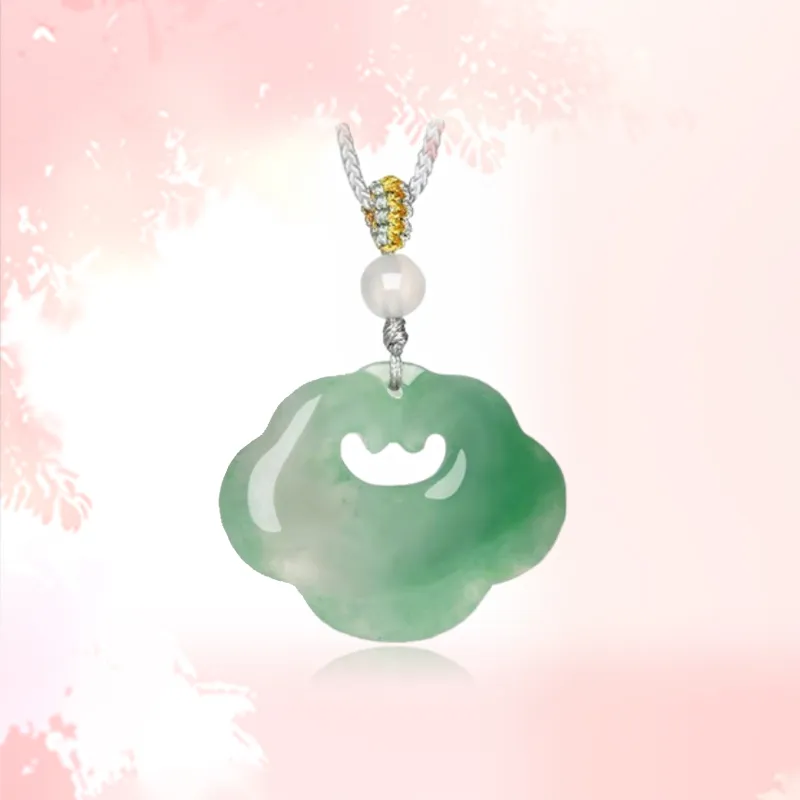 Phoenix Temple Jewelry African Emerald Jade Necklaces Women's-3