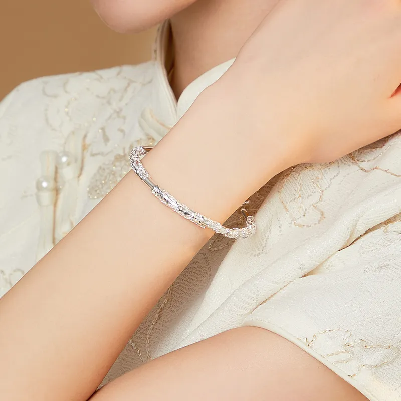 Phoenix Temple Jewelry 999 Fine Silver Sterling Silver Bracelets Women's-6