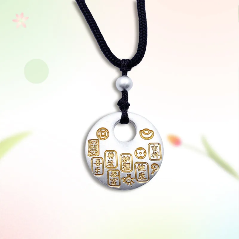 Phoenix Temple Jewelry 999 Fine Silver Sterling Silver Necklaces Women's-3