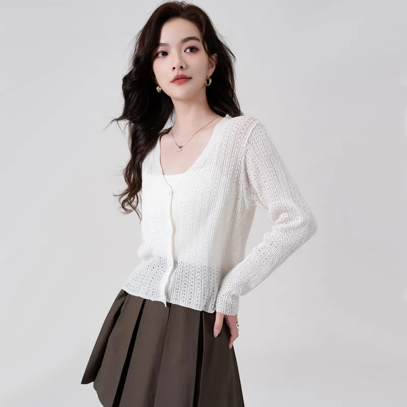 Love Elaine Knitwear Women's White-3
