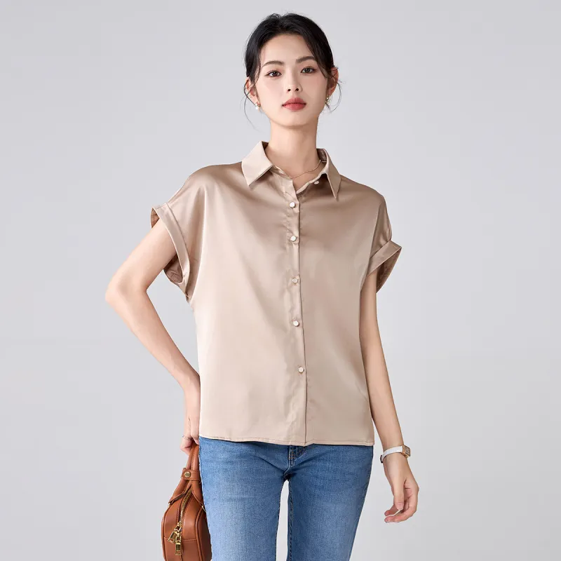 Love Elaine Shirt Women's Apricot-5