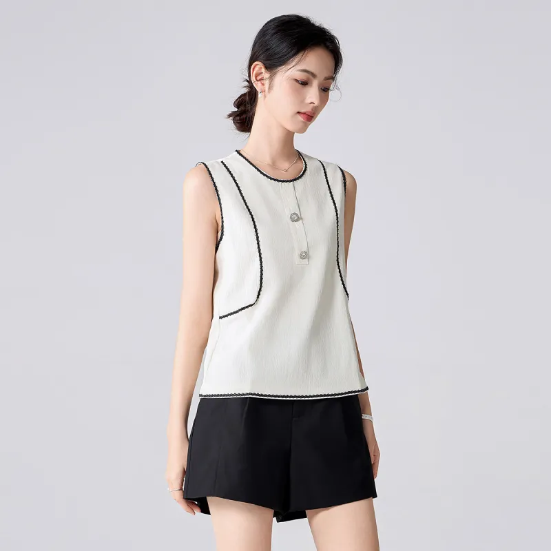 Love Elaine Shirt Women's White-3