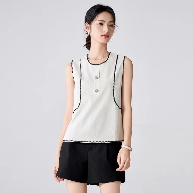 Love Elaine Shirt Women's White-6
