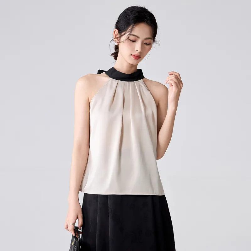 Love Elaine Shirt Women's Beige Apricot-3