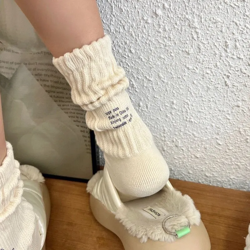 BEAR UNION Knee High Socks Unisex 3 Pack-11