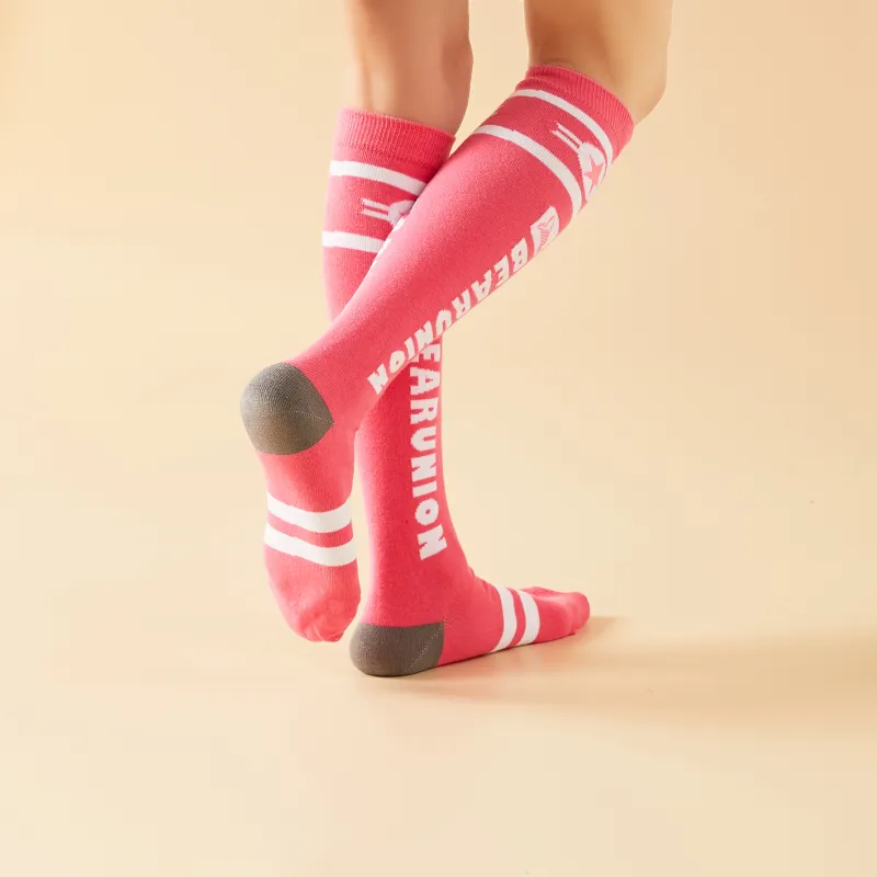 BEAR UNION Knee High Socks Unisex Combo Set-139