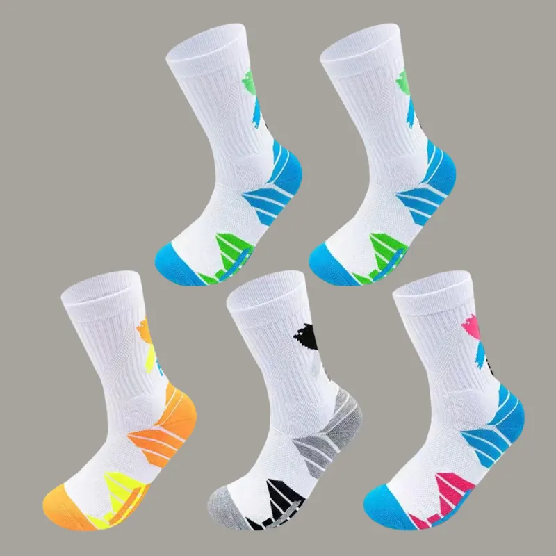 BEAR UNION Basketball Socks Men's Combo Set-8