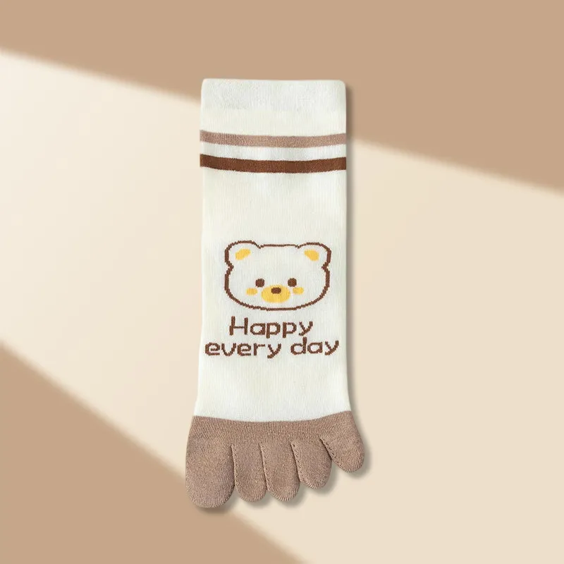 BEAR UNION Mid Calf Socks Women's Combo Set-7