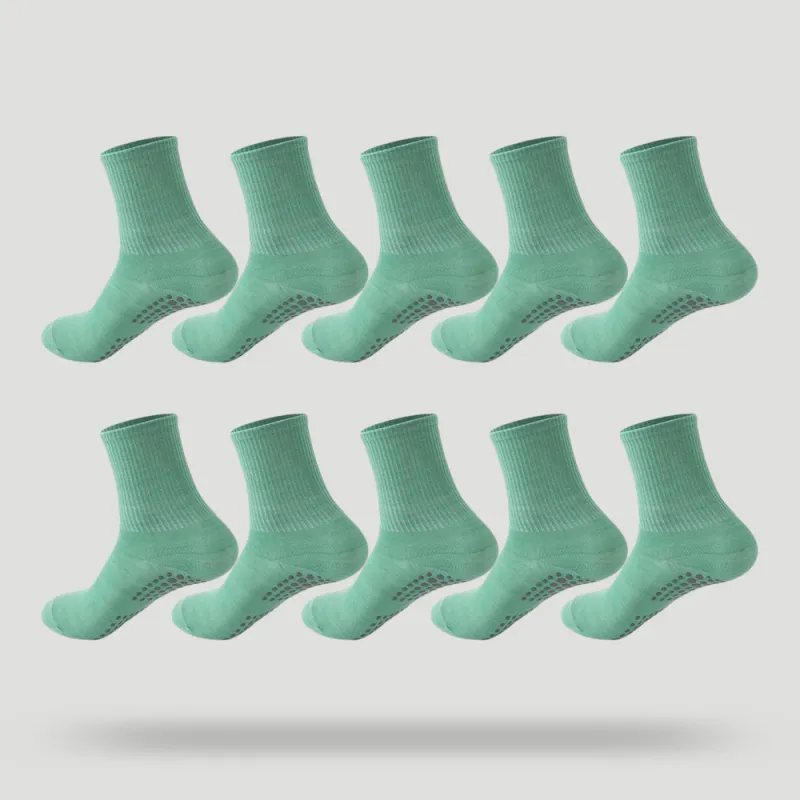 BEAR UNION Yoga Sport Mid-Calf Socks Women's Combo Set-6