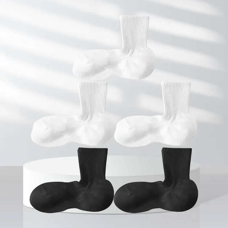 BEAR UNION Mid Calf Socks Unisex 5 Pack-7