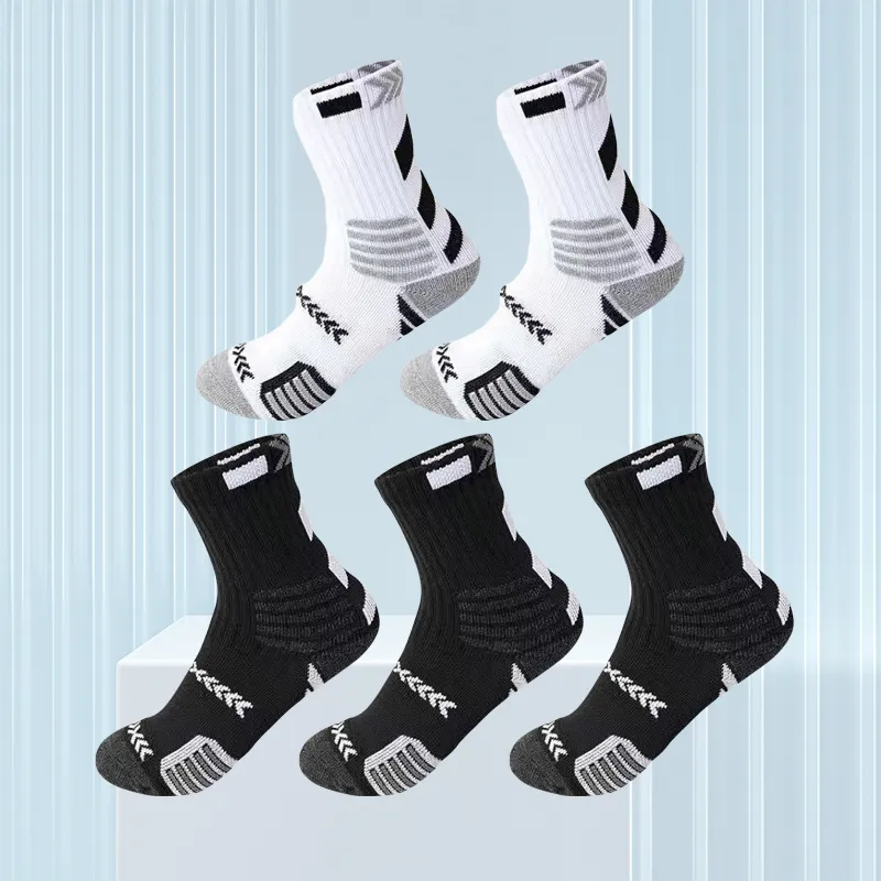 BEAR UNION Mid Calf Socks Unisex 5 Pack-13