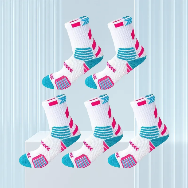BEAR UNION Mid Calf Socks Unisex 5 Pack-7