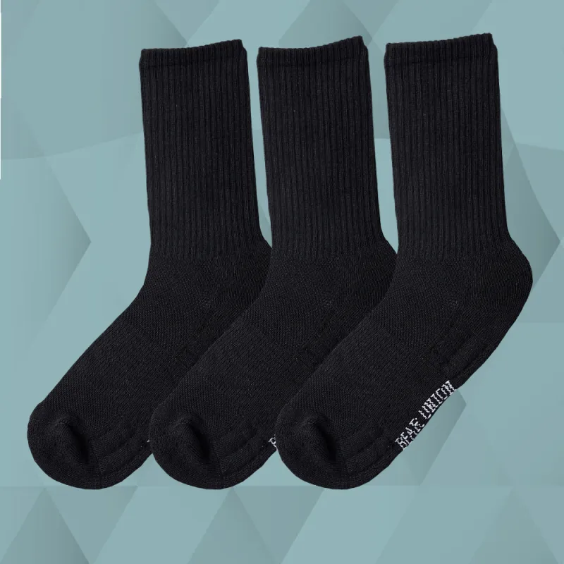 BEAR UNION Mid Calf Socks Unisex-26