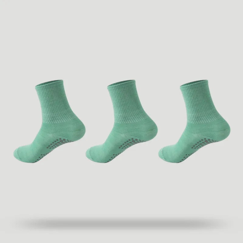 BEAR UNION Yoga Sport Mid-Calf Socks Women's Combo Set-30