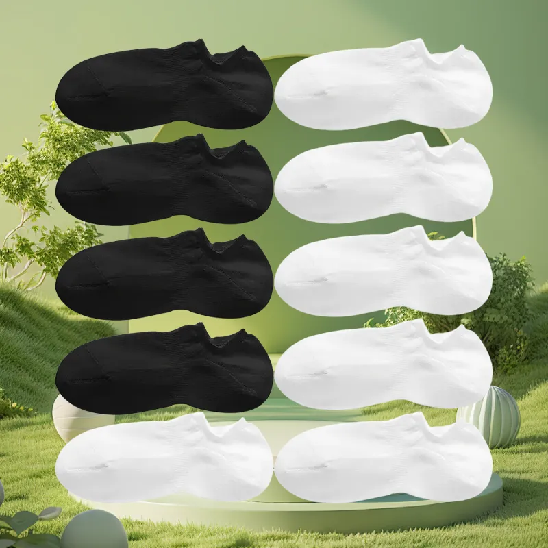 BEAR UNION No Show Socks Unisex 10 Pack-3