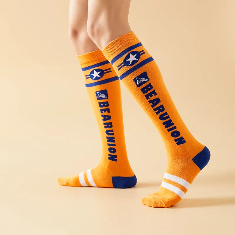 BEAR UNION Knee High Socks Unisex Combo Set-72
