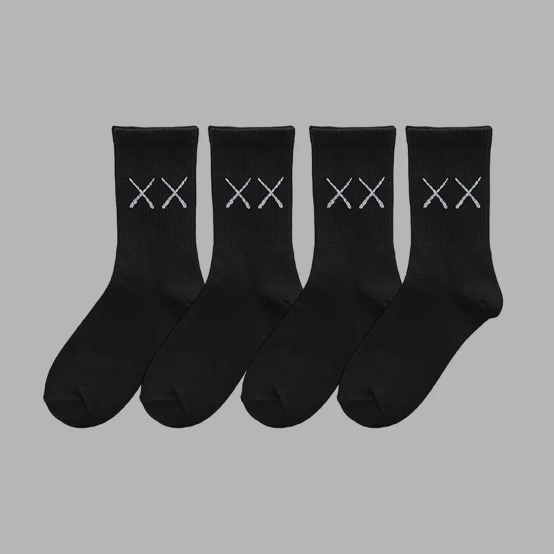 BEAR UNION Mid Calf Socks Unisex 4 Pack-21