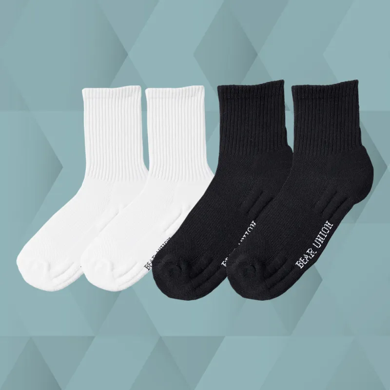 BEAR UNION Mid Calf Socks Unisex-18