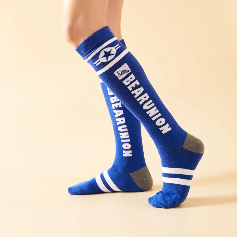 BEAR UNION Knee High Socks Unisex Combo Set-88