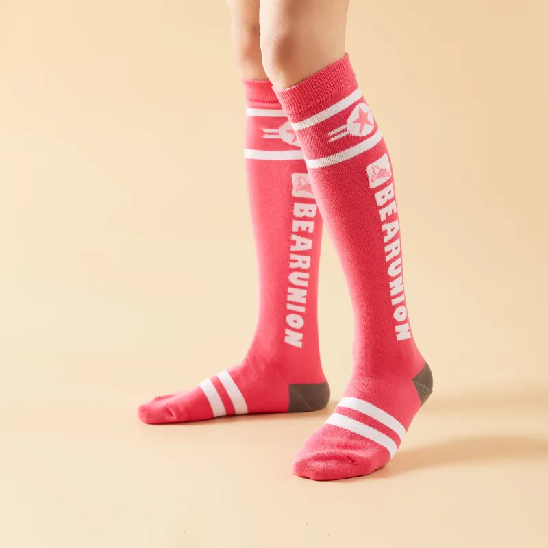 BEAR UNION Knee High Socks Unisex Combo Set-138