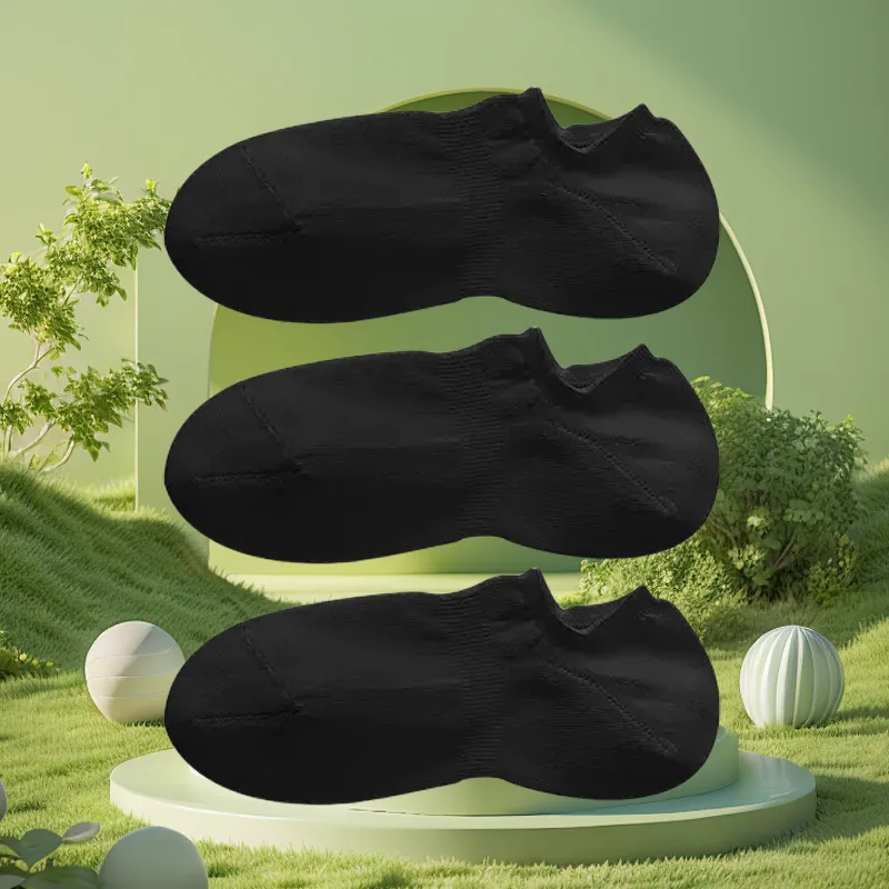 BEAR UNION No-Show Socks Unisex 3 Pack-3