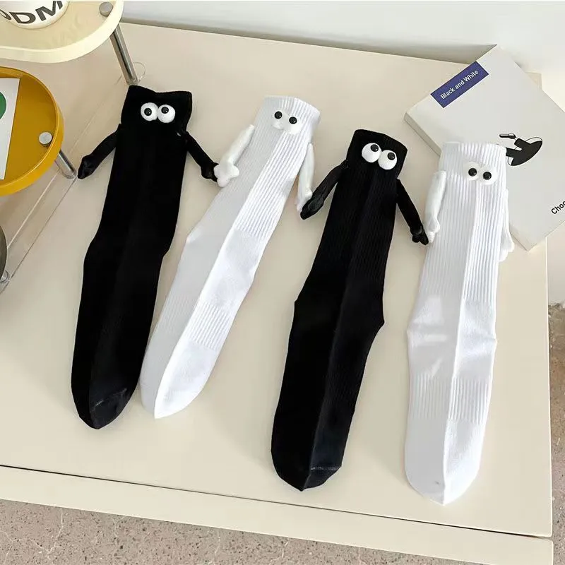 BEAR UNION Knee-High Socks Unisex 4 Pack-5