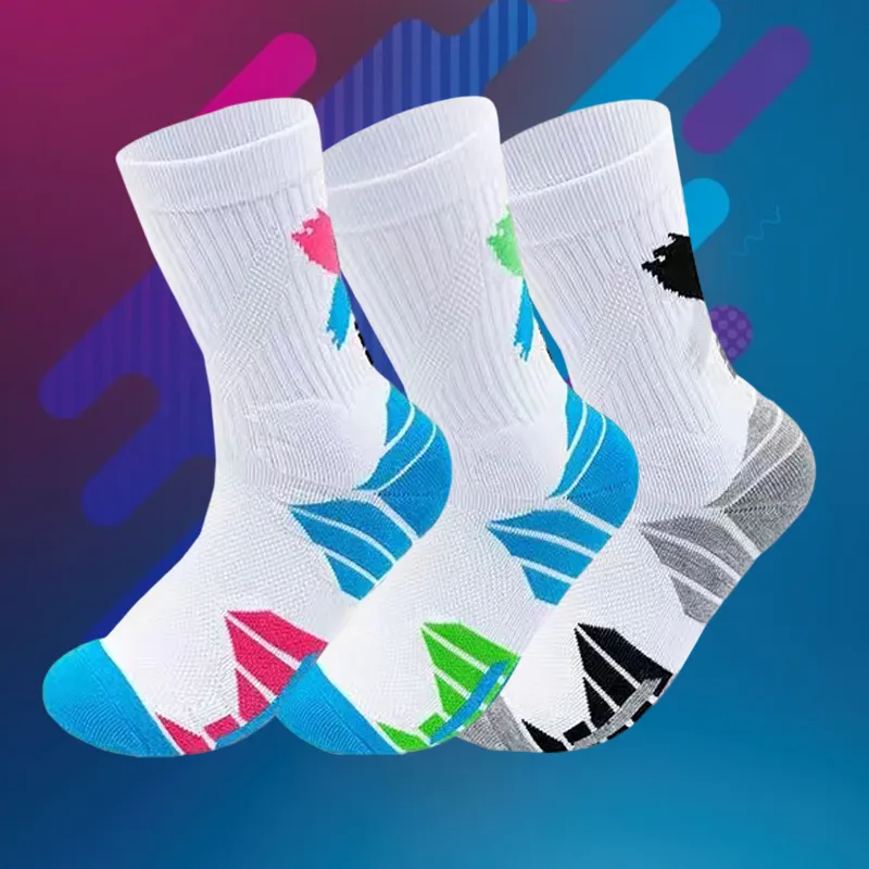 BEAR UNION Basketball Socks Unisex Combo Set-1