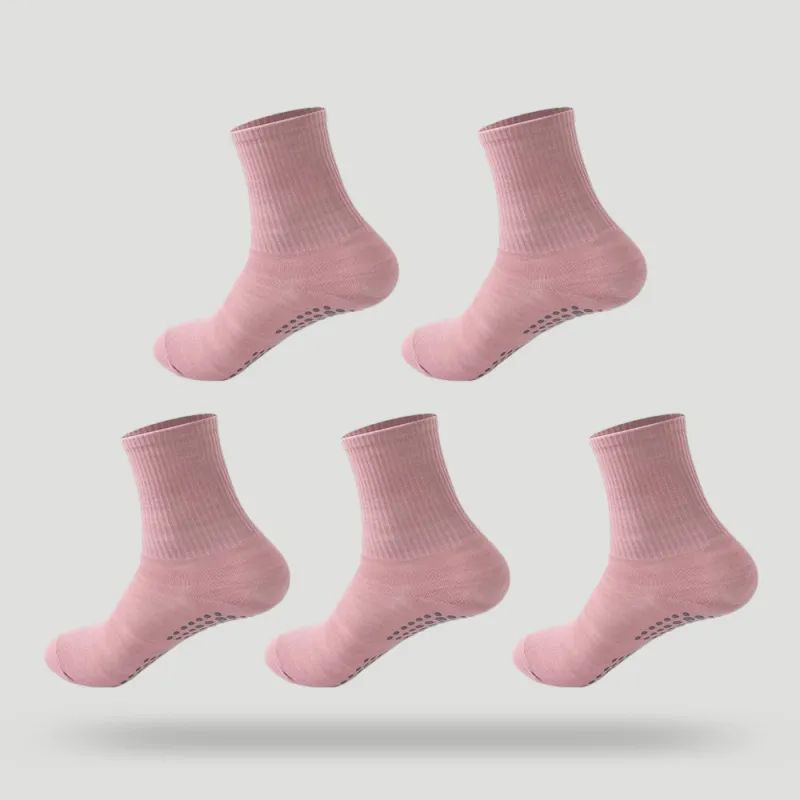 BEAR UNION Yoga Sport Mid-Calf Socks Women's Combo Set-22
