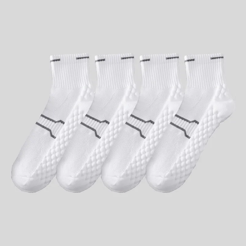 BEAR UNION Mid Calf Socks Unisex 4 Pack-1