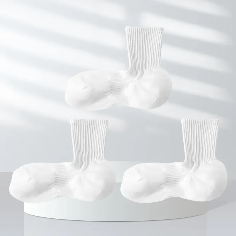 BEAR UNION Mid Calf Socks Unisex 3 Pack-1
