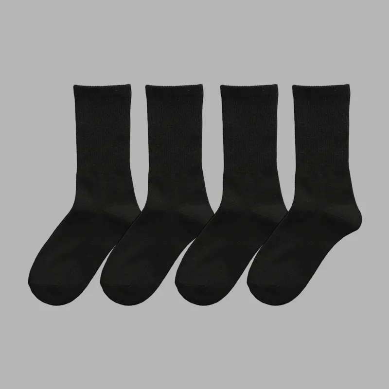 BEAR UNION Mid Calf Socks Unisex 4 Pack-27