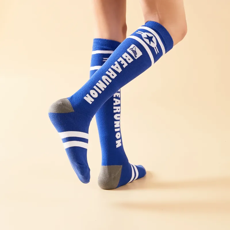 BEAR UNION Knee High Socks Unisex Combo Set-101
