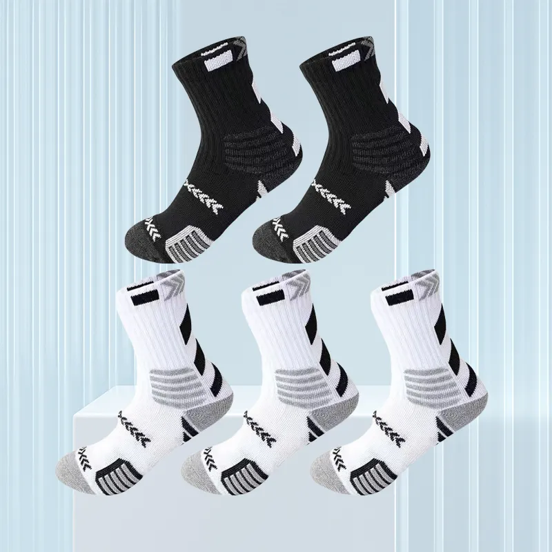 BEAR UNION Mid Calf Socks Unisex 5 Pack-15