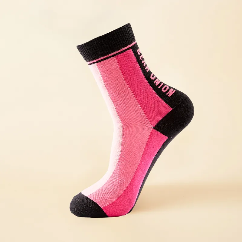 BEAR UNION Mid Calf Socks Unisex 6 Pack-1