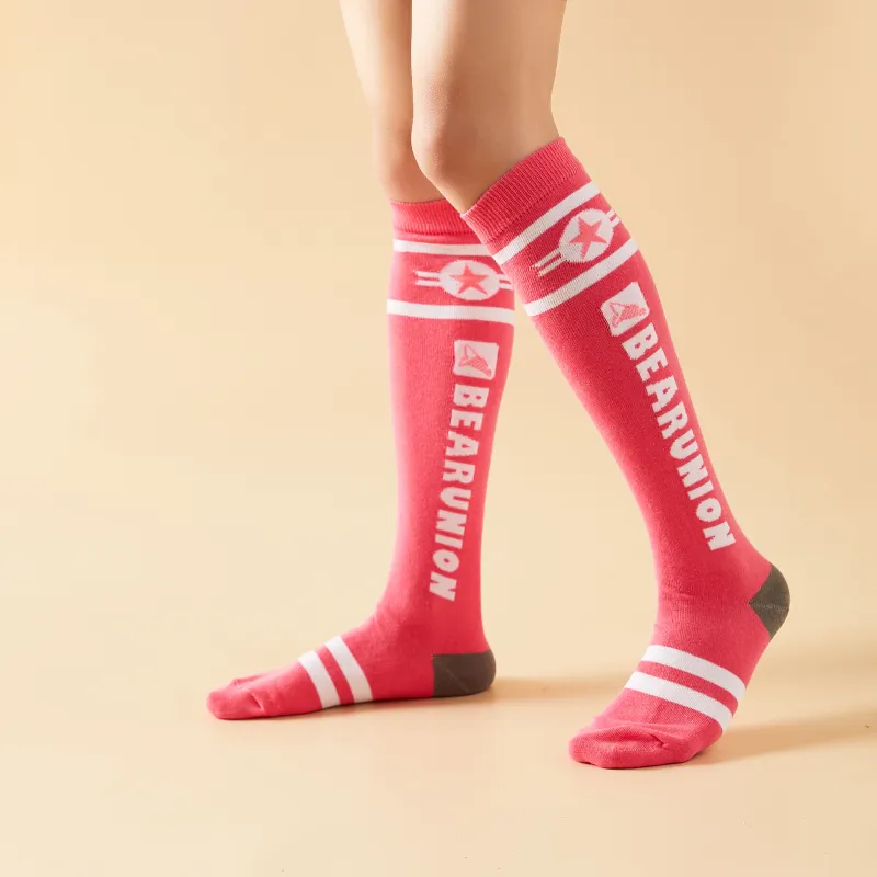 BEAR UNION Knee High Socks Unisex Combo Set-21